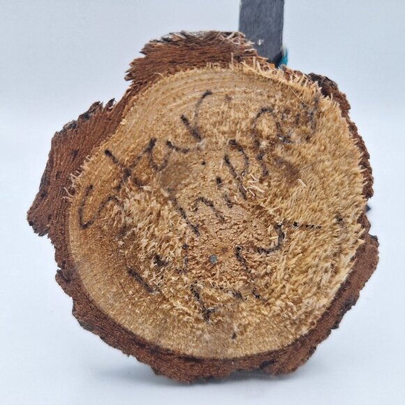 Kachina Handmade Doll Signed 7 Inch Star Whipper AM Native American Indian Art - Picture 6 of 11